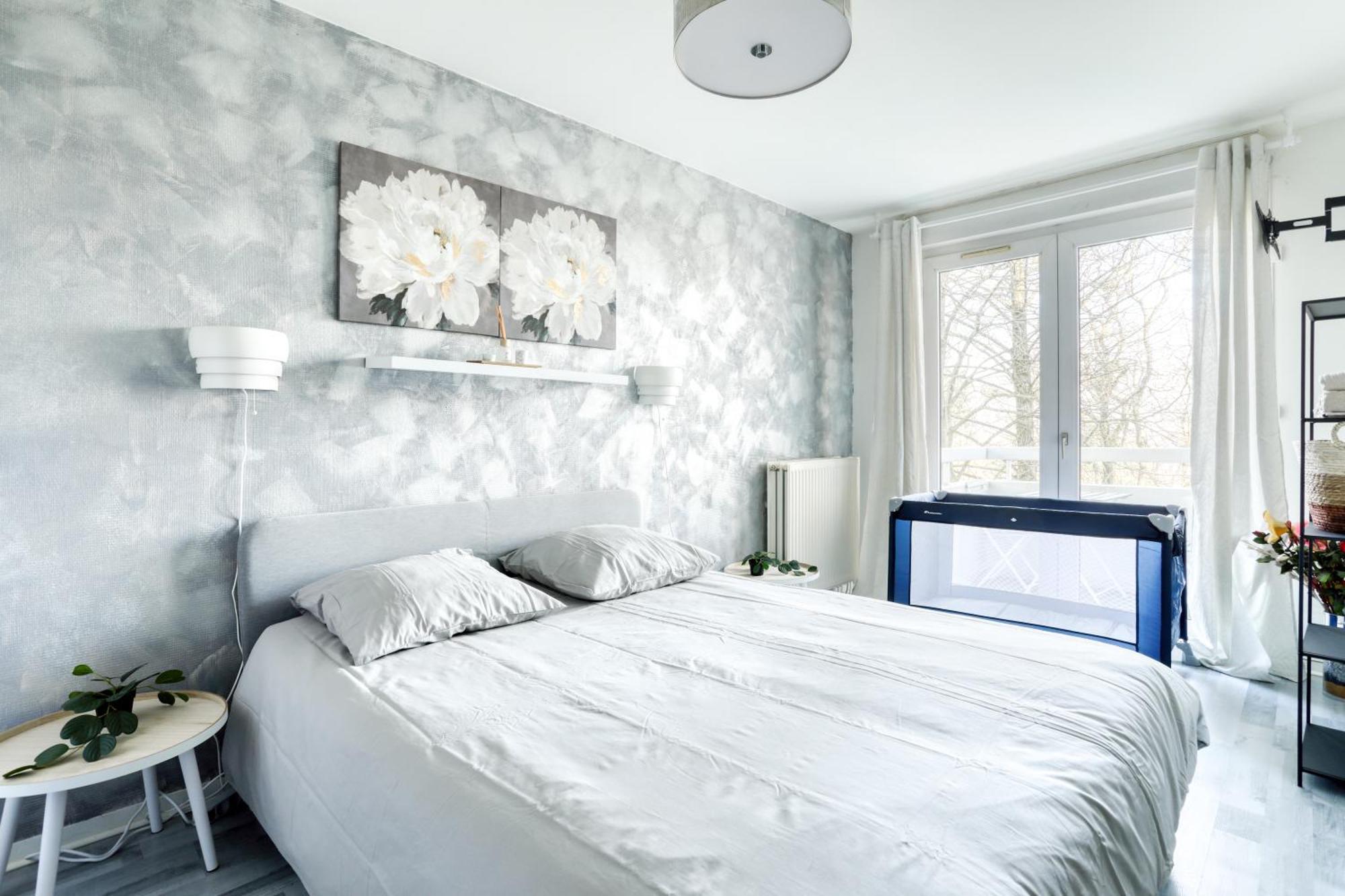 Le Warm Cocon - Spacieux T3 - 5 Personnes - Wifi Et Parking Rosny-sous-Bois Exterior foto
